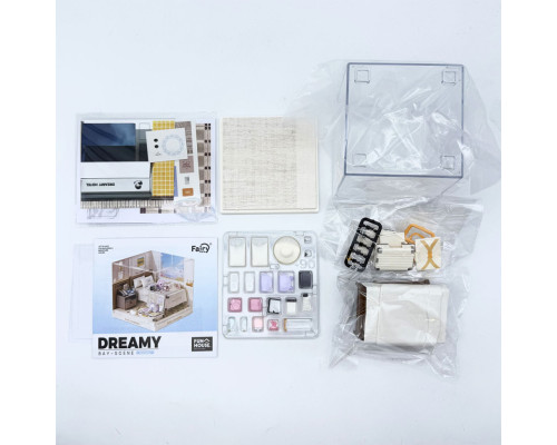 Конструктор-румбокс Гостиничный номер Mini House 8038-MH серии "Интерьер Мини"