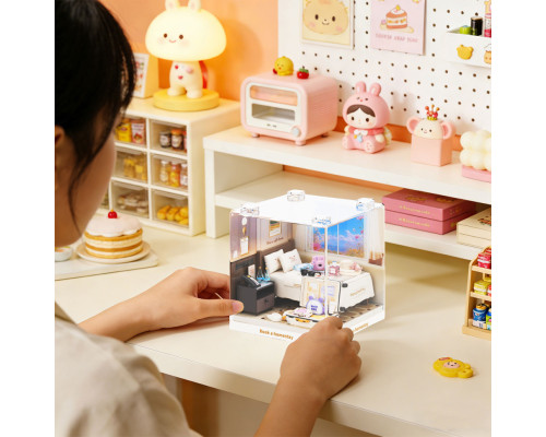 Конструктор-румбокс Гостиничный номер Mini House 8038-MH серии "Интерьер Мини"