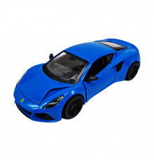 Инерционная машинка Lotus Emira Kinsmart KT5441W металлическая, 13 см Синий