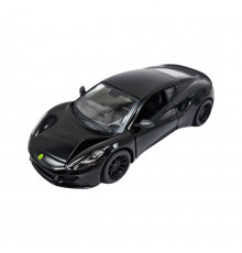 Инерционная машинка Lotus Emira Kinsmart KT5441W металлическая, 13 см Черный