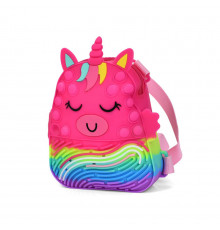 Дитяча сумочка-рюкзачок "Єдиноріг" 9882(Pink) розмір 20 см