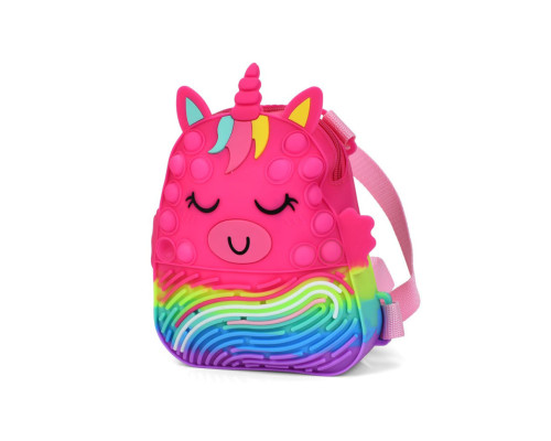 Детская сумочка-рюкзачок "Единорог" 9882(Pink) размер 20 см