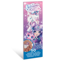 Набір тимчасових татуювань Зіркові малюнки "Небулія" Nebulous Stars 11458-3 боді-арт