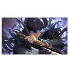 Фігурний пазл з дерева "Solo leveling" PZ008-A3C-AC 180-250 деталей, розмір А3, картонна коробка