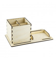 Настільний органайзер для письмового принаддя та візитівок FDPO-008