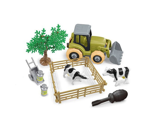 Детский игрушечный набор "Трактор" 8836 инструменты, аксессуары