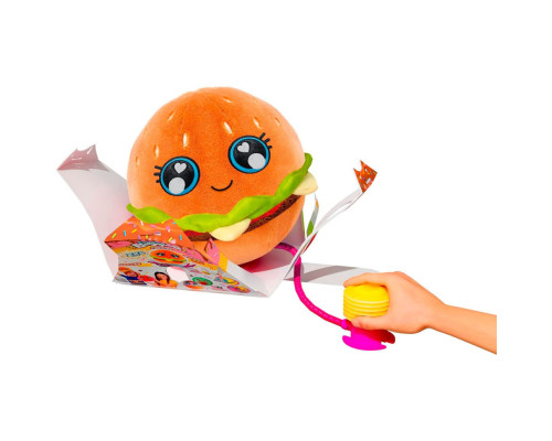 Ігровий набір серії "Little Foodies" W2 - Бургер Biggies BIG002-BU надувна іграшка, насос 22 см