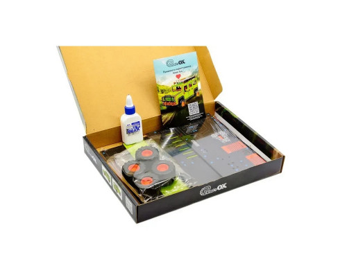 Деревянный 3D конструктор "Внедорожник" Puz-00951, 123 детали