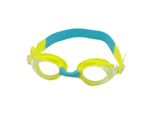 Детские очки для плавания "Swim Goggles" NE-PL-55-MLT-BL желто-голубой