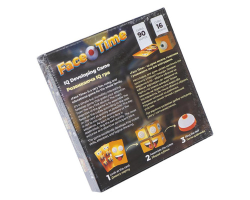 Развивающая настольная игра "Face Time" FT-01-01 со звоночком