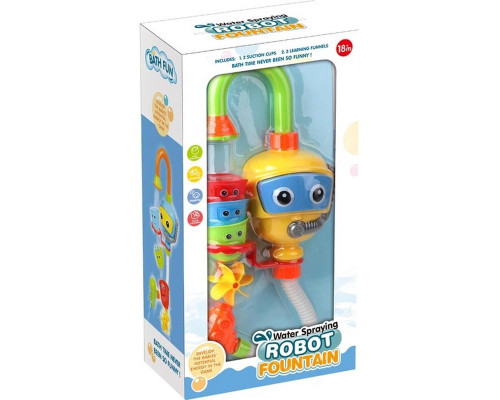 Іграшка для купання "Robot fountain" 9908-UM, на присосках