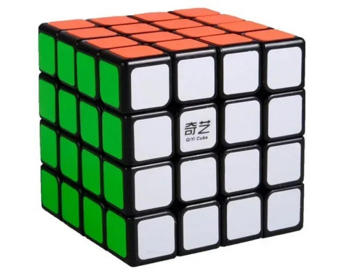 Головоломка Кубик Рубіка QiYi MofangGe QYQY01 з наклейками 4х4