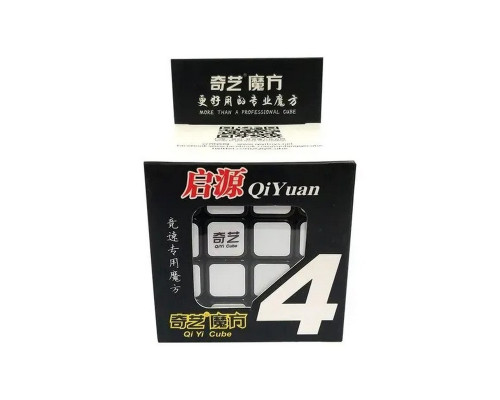 Головоломка Кубик Рубіка QiYi MofangGe QYQY01 з наклейками 4х4