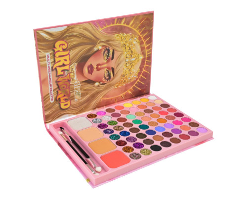 Дитячий набір косметики Країна Іграшок CN-0133, 64 кольори, тіні для повік, рум'яна