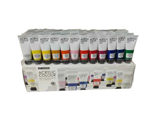 Большой набор акриловых красок "Art ranger" 32KRFEA4822, 48 цветов по 22 мл