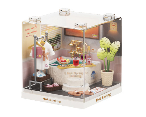 Конструктор-румбокс Термальная купальня Mini House 8041-MH серии "Интерьер Мини"