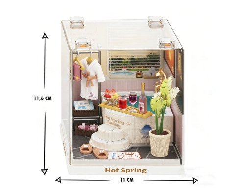 Конструктор-румбокс Термальная купальня Mini House 8041-MH серии "Интерьер Мини"