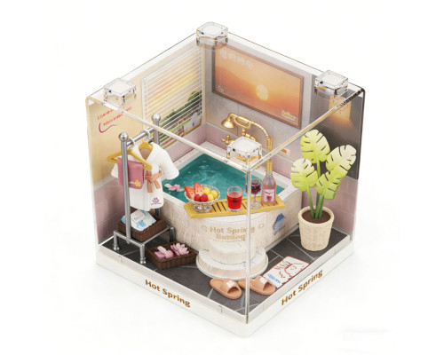 Конструктор-румбокс Термальная купальня Mini House 8041-MH серии "Интерьер Мини"