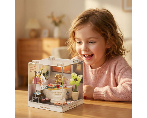 Конструктор-румбокс Термальная купальня Mini House 8041-MH серии "Интерьер Мини"