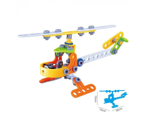 Конструктор Build&Play "Вертоліт" HANYE J-7710, 78 елементів