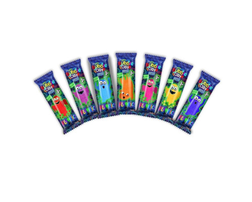 Креативна творчість "BUBBLE CLAY "FLUORIC" BBC-F-01-01U у брикетах