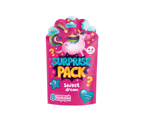 Набор сюрпризов Surprise pack "Sweet dreams" Vladi Toys VT8080-02 Укр