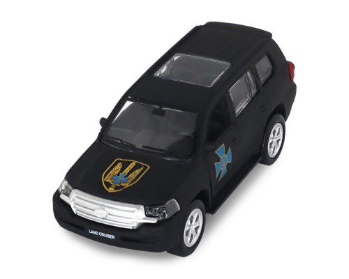 Автомодель серии "Шевроны Героев" Toyota Land Cruiser "ЦСО "АЛЬФА" TechnoDrive KM6010SA