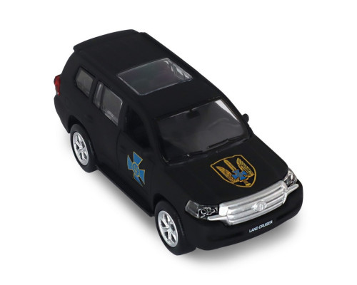 Автомодель серии "Шевроны Героев" Toyota Land Cruiser "ЦСО "АЛЬФА" TechnoDrive KM6010SA