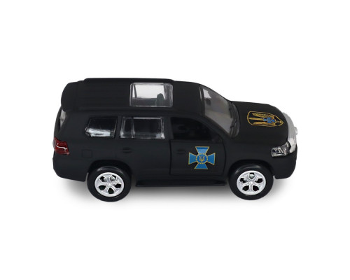 Автомодель серии "Шевроны Героев" Toyota Land Cruiser "ЦСО "АЛЬФА" TechnoDrive KM6010SA