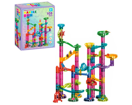 Дитячий конструктор "Лабіринт-гірки" K36 світло, 105 деталей
