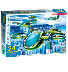 Дитяча гра-пазл "Повітряне таксі" Енергія Плюс 188397, 24 елементи