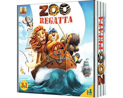 Дитяча настільна гра Зоорегата 800019 Від 4-х років