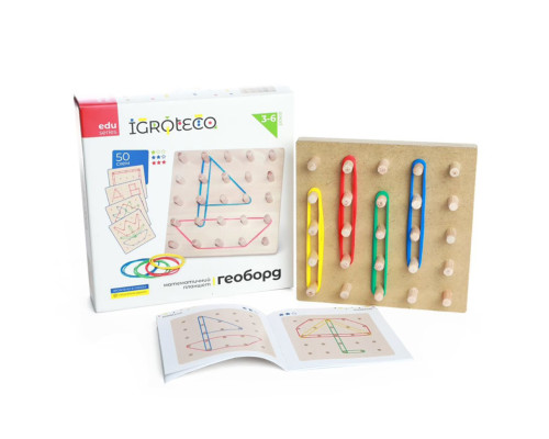 Розвиваюча гра "Математичний планшет 5х5" Igroteco 900415 поле 15х15 см