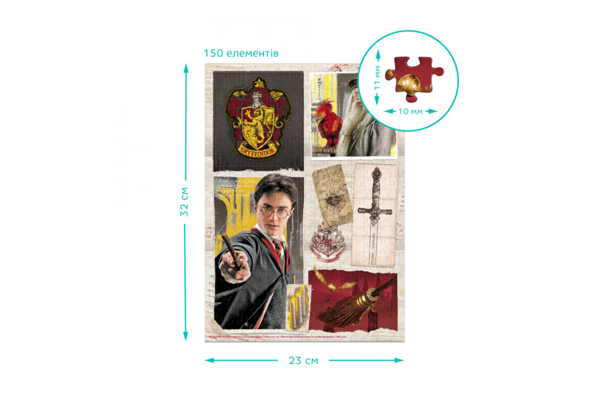 Пазл классический "Harry Potter. Гриффиндор" 200493, 150 элементов Пазл классический "Harry Potter. Гриффиндор" 200493, 150 элементов