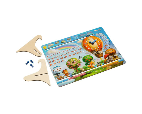 Детская игра Календарь -1 "Воздушный шар" Ubumblebees PSF028-UKR Укр