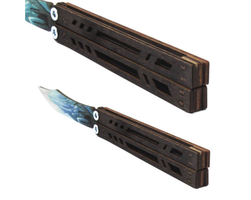 Нож деревянный сувенирный "SO-2 БАБОЧКА DRAGON GLASS" SO2BAL-D