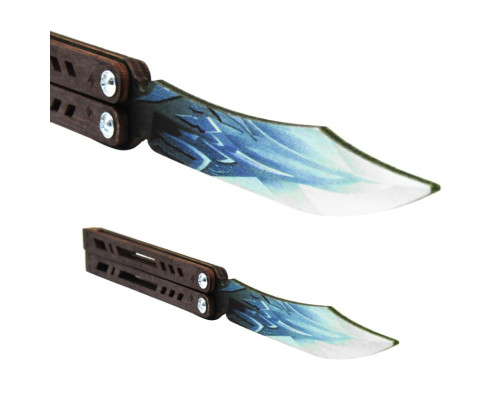 Нож деревянный сувенирный "SO-2 БАБОЧКА DRAGON GLASS" SO2BAL-D