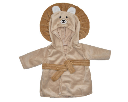 Халатик для куклы "Львенок" M 6049 UA(Brown) для куклы 43-46 см