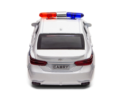 Автомодель детская Toyota Camry Полиция TechnoDrive KM250416 масштаб 1:43
