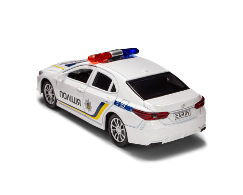 Автомодель детская Toyota Camry Полиция TechnoDrive KM250416 масштаб 1:43