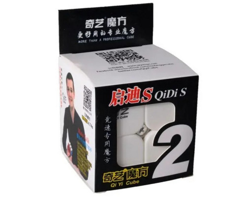 Кубик Рубік "КіДі" QiYi MofangGe QYQDS01, 2x2 без наклейок