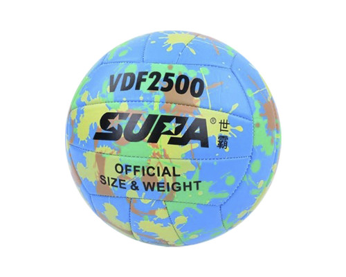 М'яч волейбольний MS 3885(Blue) діаметр 21,3 см, ПВХ, 260-280 грам