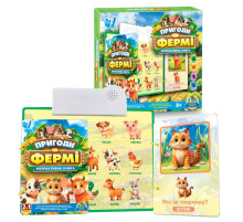 Дитяча інтерактивна книга "Пригоди на Фермі" 74461 українська мова
