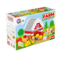 Дитячий ігровий конструктор "Ферма" 0327TXK пластик, 160 деталей