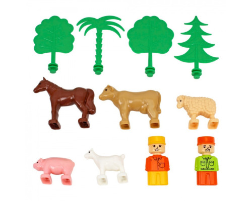 Дитячий ігровий конструктор "Ферма" 0327TXK пластик, 160 деталей