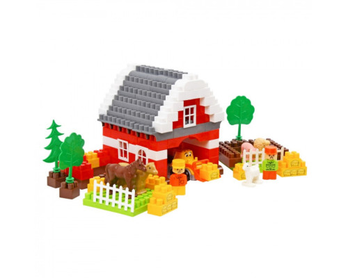 Дитячий ігровий конструктор "Ферма" 0327TXK пластик, 160 деталей