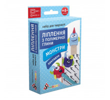 Детский набор для лепки из полимерной глины "Закладки Монстры" (ПГ-006) PG-006 закладки для книги Детский набор для лепки из полимерной глины "Закладки Монстры" (ПГ-006) PG-006 закладки для книги