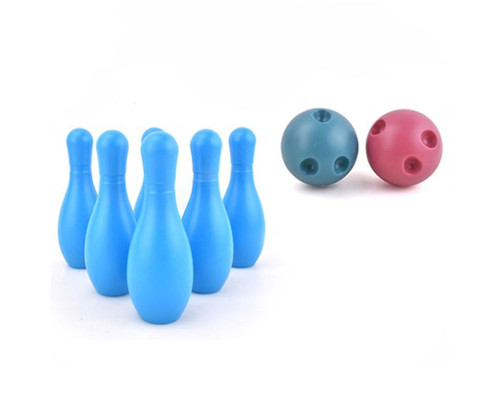 Детский игрушечный Боулинг 312-10, 6 кеглей, 2 мяча
