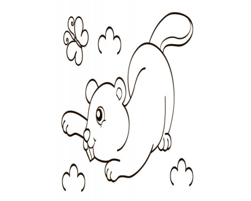 Дитяча водна розмальовка: Дикі тварини 734008, 8 сторінок