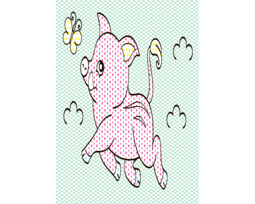 Дитяча водна розмальовка: Дикі тварини 734008, 8 сторінок